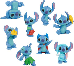 Stitch Disneys Lilo Collectible Friends Figurer Sæt 8 Figurer Sæt 5 cm høje samlerfigurer Legetøj til 3 år gamle Børn Af Just Play Action Figurer Naty Shop Standardtitel
