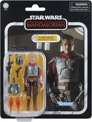 Star Wars Vintage Collection Cobb Vanth (Mandalorian Armor), Deluxe Zu Mandalorian Action Figur, skala 9,5 cm Actionfigurer Naty Shop