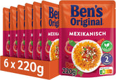 BEN'S ORIGINAL™ mexicanske ekspresris 6 x 220 g