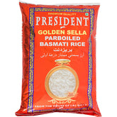 PRESIDENT - Golden Sella Basmati ris, pakke med 20 stk (1 x 20 kg)