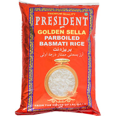 PRESIDENT - Golden Sella Basmati ris, pakke med 20 stk (1 x 20 kg)