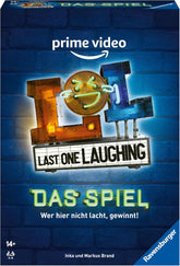 Ravensburger 27524 - Last One Laughing - Festspillet baseret på serien, LOL-spil for 3-8 spillere fra 14 år og opefter, 350+ opgaver til "Don't Laugh"-udfordringen, det sjove kortspil baseret på LOL sæson 1, 2, 3 og 4