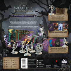 Go on Board, The Witcher: The Old World – Vrăjitoare și Vrăjitori, Expansiune, Joc pentru experți, Joc de societate, 1-5 jucători, Vârste 14+, 90-150 de minute, Germană