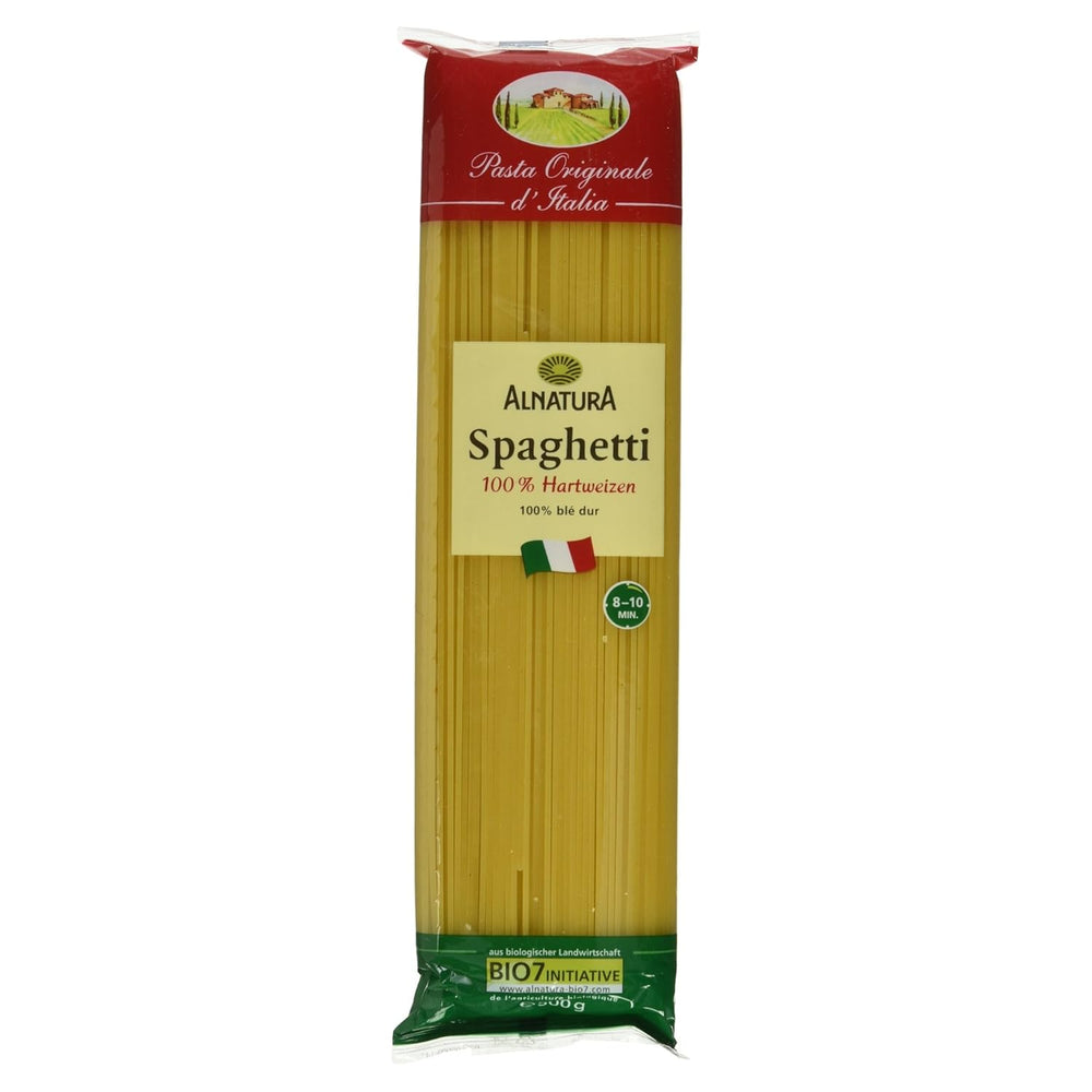 Økologisk durum hvede semulje spaghetti, 500g