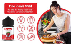 Twizzy koncentreret jordbærsmag, 60 ml Aromas Naty Shop
