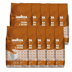 LAV-AZZA Cafea boabe întregi Crema E Aroma 10x1000g (10kg) Cafea premium Italia, cremoasă și aromată