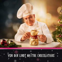 Lindt Chokolade | HEJ mini julemand | 50 g | 5 Mini Moși Moși (10g hver) fra fin mælkechokolade | Julechokoladefigurer til store og små