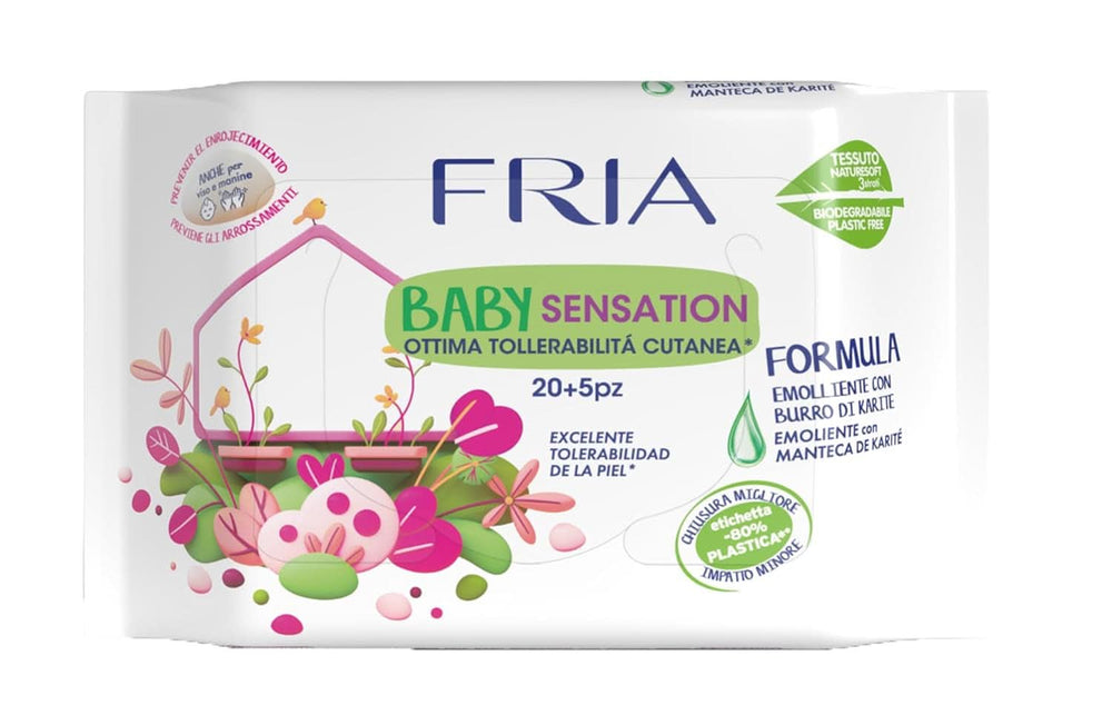 Fria Baby Sensation renseservietter Baby Wet Wipes Naty Shop