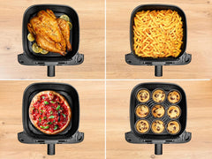 Tefal Easy Fry Mega Hot Air Fryer, 7,5 liters kapacitet, op til 8 personer, EY8558E0 Appliances Naty Shop