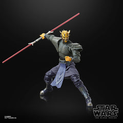 Star Wars Black Series Savage Opress, Star Wars: The Clone Wars Deluxe samlerfigur (15 cm) Actionfigurer Naty Shop