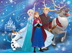 Ravensburger Puslespil til børn - 13610 Frozen - Mousserende sne - Disney Frozen Puslespil til børn fra 6 år, med 100 brikker i XXL-format, med glitter Puzzle Naty Shop