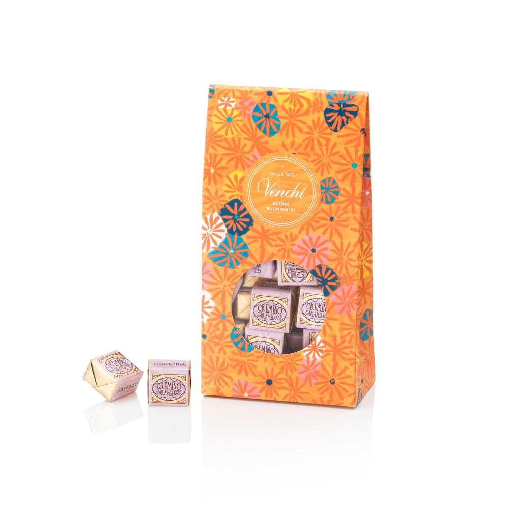 Venchi – Murrine Collection – Gaveæske med diverse slik Cremino Caramel Gold, 300 g – Gaveidé – Glutenfri
