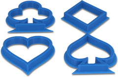 Set de poker cu forme de biscuiți