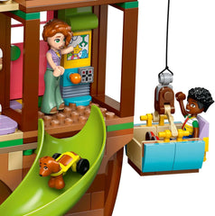 LEGO Friends Træhus Byg og leg Rollespilssæt Legetøjshus til piger 8 år Sæt med 4 figurer og 2 dyrefigurer Gaveidé til børn 42652 Byggesæt Besuche den LEGO-Store