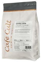 ® Lichior de cafea cu cremă la pungă de 1 kg, cu aromă de boabe întregi