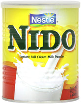 Nestle Nido Vollmilchpulver – Instant Creme für Kaffee- und Teagetränke mit Vitaminen & Mineralstoffen & ohne Konservierungsmitteln or Farben - 400g Dose