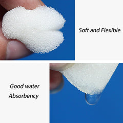 50 stk. 32*30mm hydroponiske svampe Rockwool formering hydroponisk system formering Svampe blok frøplante svampe Drivhus hydroponic system til dyrkning af grøntsager og blomster frøplanter