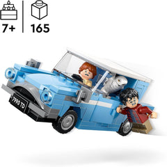 LEGO Harry Potter Flying Ford England Byggelegetøjsbil til børn Gave til drenge, piger og alle fans fra 7 år Sæt med 2 minifigurer inklusive Ron Weasley Rollespil 76424 Byggesæt Besuche den LEGO-Store