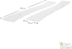 Farverig balkonblomstblanding - 2 premium balkonblomstfrømåtter Let at dyrke sommerblomster og vilde blomsterfrø fra egendyrkede insektvenlige etårige frø
