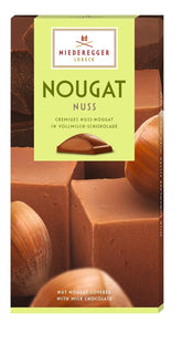 Niederegger nougatbar med valnødder, 100 g