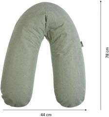 Graviditetspude - Ammepude - 2 i 1 multifunktionel pude - Aftageligt betræk 78 X 44 cm Tilbehør Mad og Amning Bebe Naty Shop