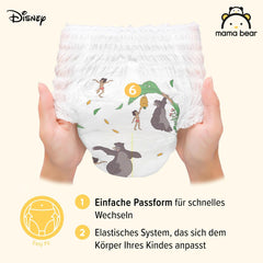 Amazon-mærke: Mama Bear Disney størrelse 6 (15+ kg) - månedlig pakke, hvid, 120 stykker (2 pakker af 60)