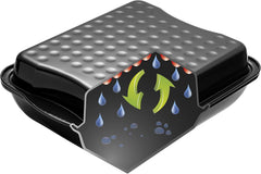 Dr. Oetker Maxi-Bräter Mit Deckel BACK-IDEE KREATIV, Brat- Und Auflaufform Aus Hochwertigem Stahlblech Mit Emaillierung, Eckige Form, Schnitt- Und Kratzfest - Spülmaschinengeeignet i Schwarz Forme og bakker til bagning Naty Shop