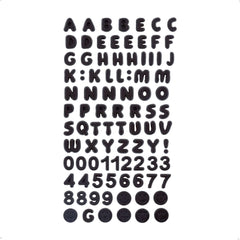 Günthart Backdecor, 90 stykker chokoladebogstaver, alfabet og tal i fin mørk chokolade, 47 gram Naty Shop