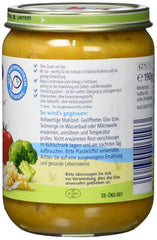 Paste Hipp Mini cu file de peste Pollock de Alaska și legume cu unt, pachet de 6 (6 x 190 g) Mama si Copilul Naty Shop