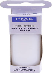 PP85 Antihaftbeschichteter Polyethylen-Ausrollstab 15 cm, Kunststof, Hvid, cm, 21,08 x 6,06 x 2,08 cm, 1 Einheiten