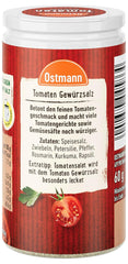 Ostmann Gewürze - Tomat Gewürzsalz | Perfekt til at krydre tomatsalat og bruschetta 60 g i Der Streudose
