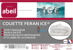 Abeil Couette Douceur Et Fraicheur Blanc Quilt Feran Ice Blød og Frisk, Hvid, 240 X 260 Cm, Polyester, 240X260 Dyner og dyner Naty Shop