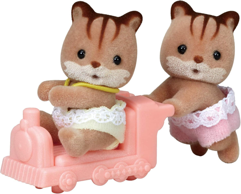 Sylvanian Families L5421 Squirrel Twins Dukkehusfigurer Naty Shop Dolls Standardtitel