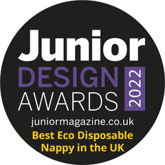 Økologiske bambusbleer Størrelse 6 Velegnet til 16+kg 20-pak bleer