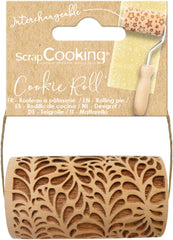 SKROTKOOKING - Mini-Holzrolle "Ondines" – Dekoration für Kekse, Sandgesandet, Cookies – 5308