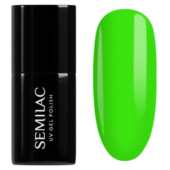 UV neglelak Semilac Hybrid 447 Loco Lime 7ml Neonz Collection