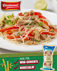 DIAMOND glasnudler, lange glasnudler, naturligt veganske og glutenfri - 1 x 1 kg