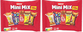 Nestlé Mini Mix chokoladebarer, fem lækre smagsvarianter, 19 barer, pakke med 2 (1 x 321g)