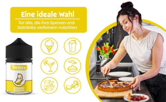 Twizzy Banana madsmag - 60 ml - Intens smag - Ideel til bagning Aromas Naty Shop