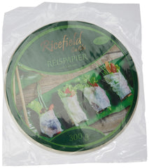 Ricefield Rice Paper Rund 22 cm 1 Pakke (300 g)