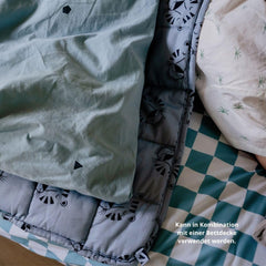 Pătură ponderată pentru copii | 3.5 Kg | 100X150Cm | Pătură de terapie | Pături ponderate | Pătură grea (față de tigru albastru, 3.5Kg-100X150 Cm) Paturi si Cuverturi BLENKZ.