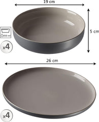 Set de veselă Ritzenhoff & Breker Jasper | 8 piese