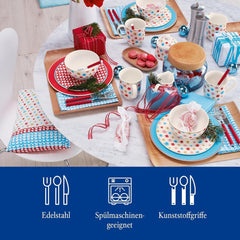 Villeroy & Boch - Spil! Red Roses bestiksæt 30 styks Kitchen Naty Shop