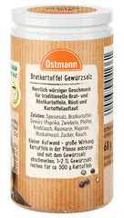 Ostmann Gewürze - Bratkartoffel Gewürzsalz | Pikant-salziges Gewürz für Kartoffelgerichte | 60 g i Der Streudose