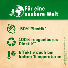 Persil Ultra Concentrate Color Detergent (2 X 65 vaske), højkoncentreret flydende vaskemiddel med Deep Clean Plus-teknologi mod de sværeste pletter Rufe Naty Shop Vaskemidler