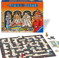 Ravensburger 22474 Maze Masters - Masterversionen af den skøre labyrint for 2-4 spillere fra 9 år og opefter