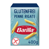 Penne Rigate Barilla glutenfri pasta, lavet af ris og majs – 1 pakke (1 x 400g)