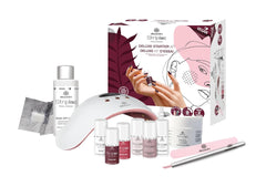 alessandro STRIPLAC PEEL OR SOAK DELUXE KIT - UV-neglelaksæt - Til en professionel og delikat manicure på 15 minutter - Vegansk og grusomhedsfri - Inkluderer LED-lampe