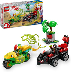 LEGO Marvel Action Sjov Med Spin Og Elektro I Deres Dino Speedsters, Bygbar Superheltebil Til Drenge Og Piger Fra 4 År, Heltesæt Med Legetøjsbil, Spidey Og Hans Super Venner 11198 Byggesæt Beuche den LEGO-Store Standardtitel