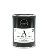 Boabe de cafea Marabans Arabic Blend, cutie de 250 de grame, 80% Arabica, 20% Robusta, 100% prăjire naturală.